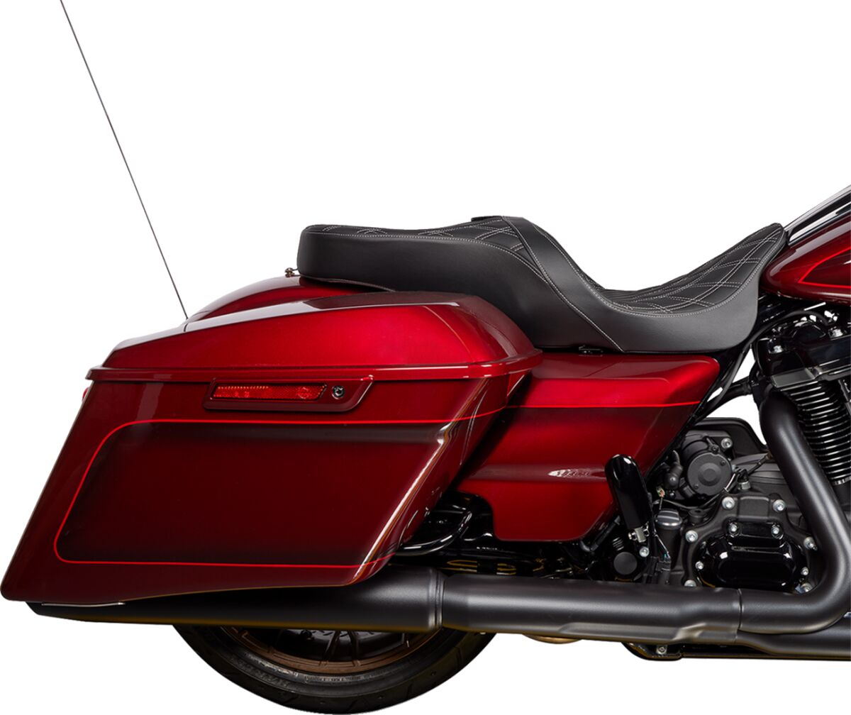 DRAG SPECIALTIES 0801-1482 Sella Freedom Touring Harley Davidson FLHXS 1868 ABS Street Glide Special Anniversary 114 08>24