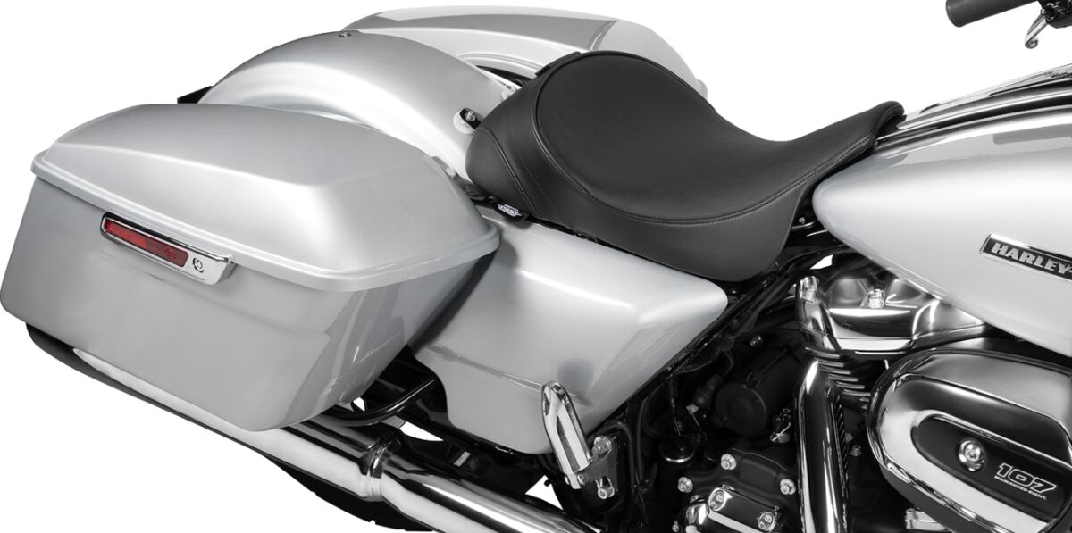 DRAG SPECIALTIES 4699A Sella PILOTA PREDISPOSIZIONE schienalino Harley Davidson FLHTK 1868 ABS Glide Ultra Limited 114 08>24
