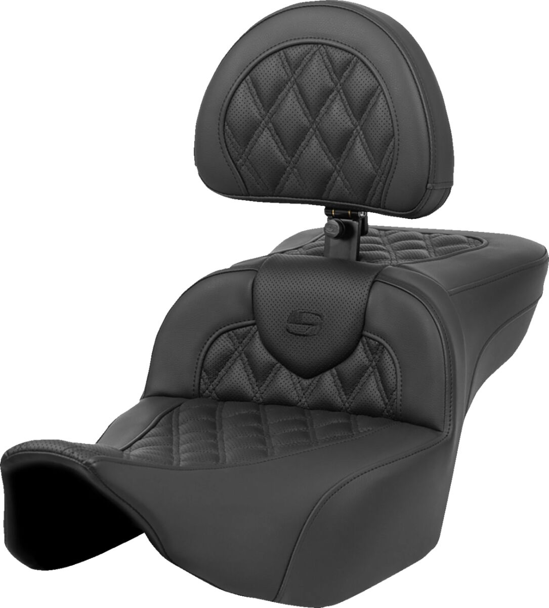 SADDLEMEN  823-07-184C0 Sella riscaldata Roadsofa Extended Reach Harley Davidson FLTRXSE 1977 ABS	Road Glide CVO 121 23>26