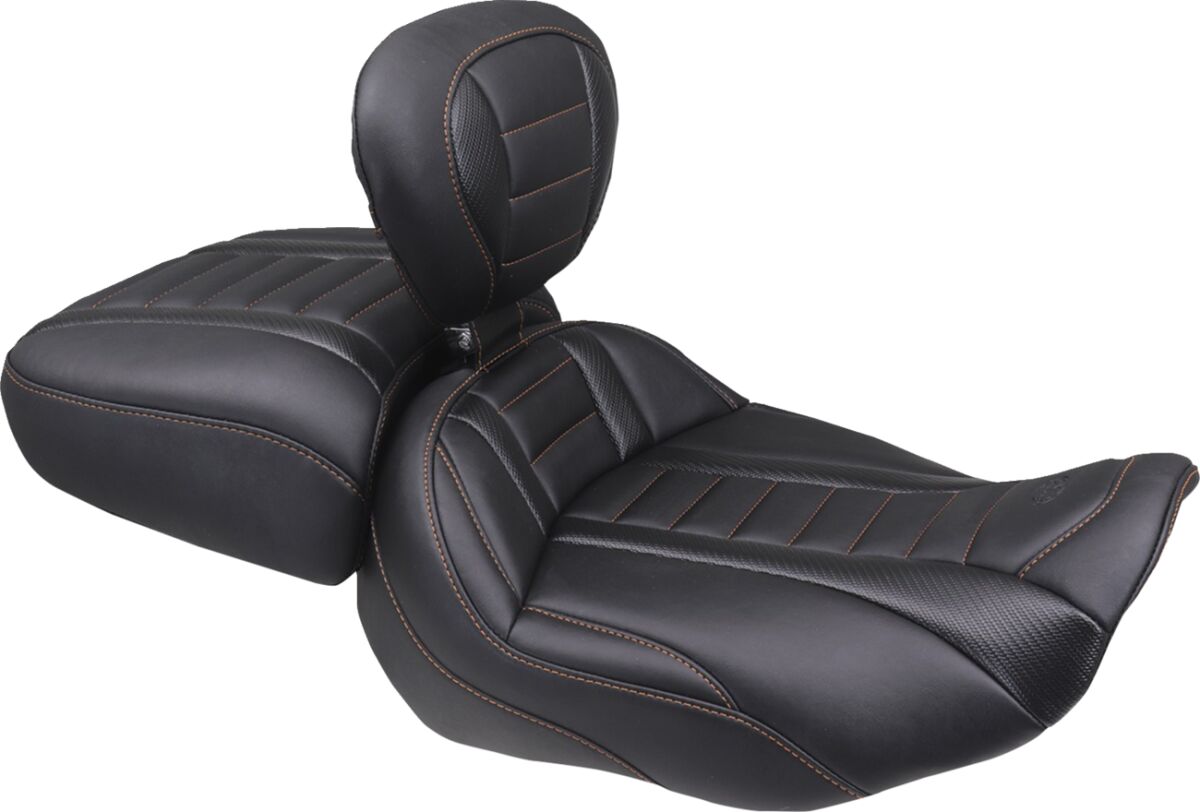 MUSTANG 89401MO Sella PILOTA Deluxe Touring Harley Davidson FLTRX 1923 ABS Road Glide 117 23>26