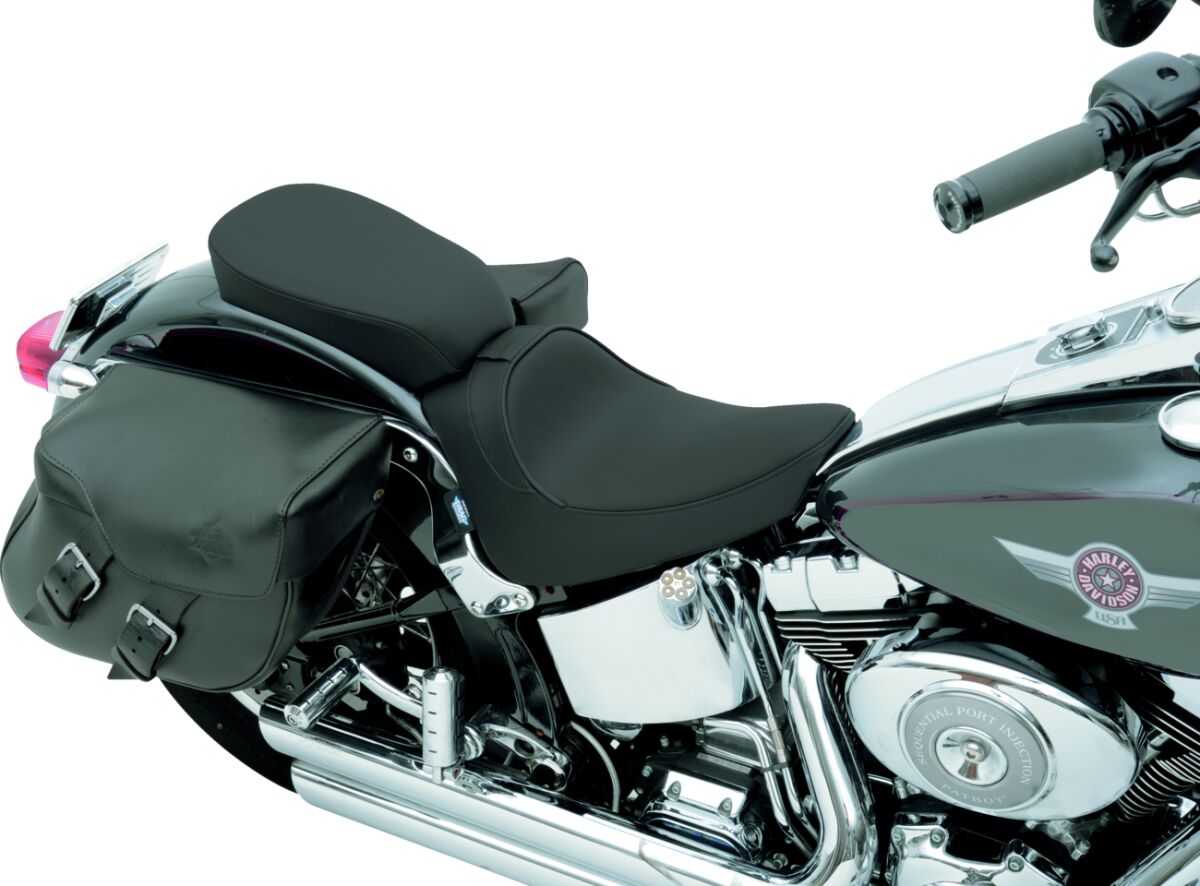 DRAG SPECIALTIES 0802-0632 Sella pilota predispsizione schienalino Harley Davidson	FLSTFI 1450 EFI Fat Boy 00>06