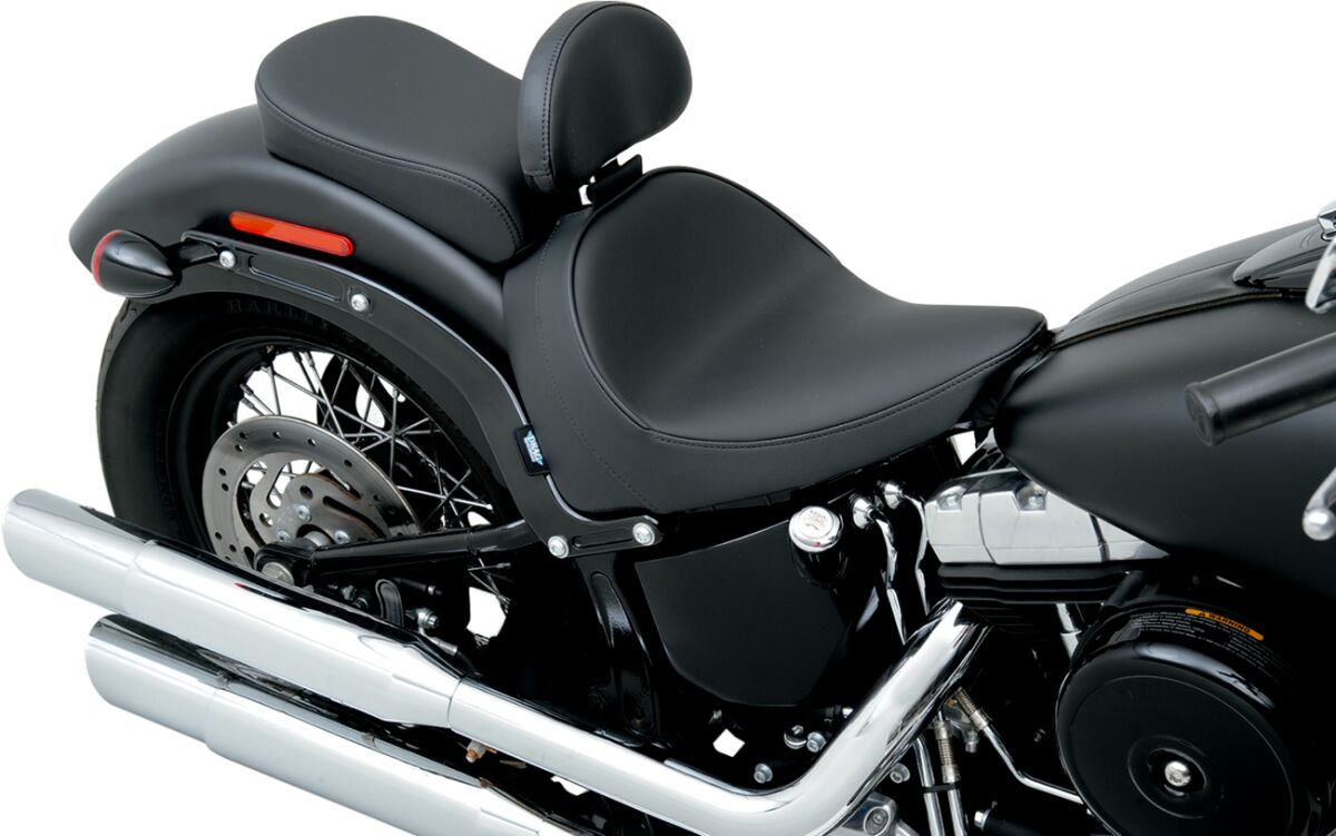 DRAG SPECIALTIES 0802-0784 Sella PILOTA compatibile con schienalino Harley Davidson FLSS 1800 ABS Softail Slim S 00>17