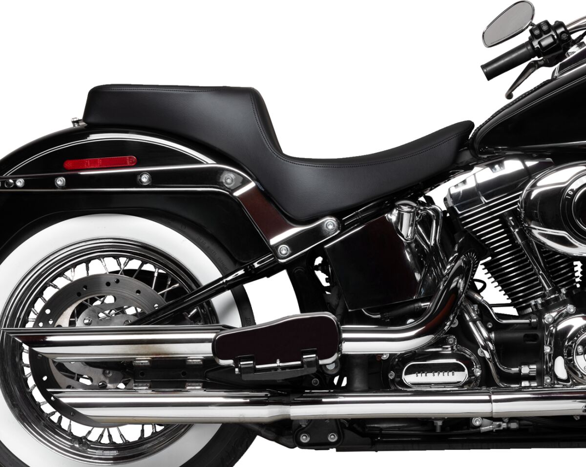 DRAG SPECIALTIES   4689E Sella 2-Up Performance Predator Harley Davidson FLSTC 1690 ABS Heritage Softail Classic 00>17