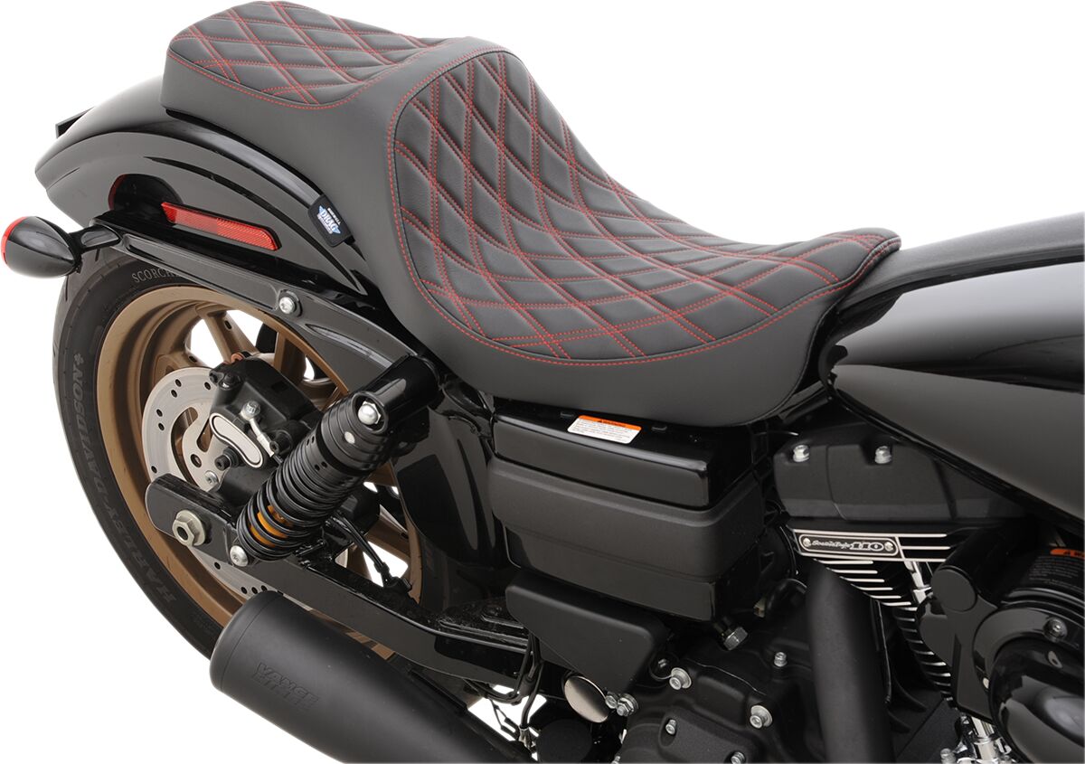 DRAG SPECIALTIES 0803-0604 Sella Predator III Harley Davidson FXDF 1690 Dyna Fat Bob 00>17