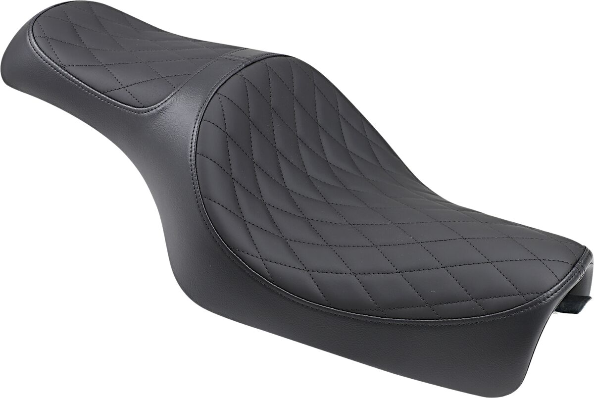 DRAG SPECIALTIES 0804-0669 Sella Caballero 2-Up in vinile Harley Davidson XL 883 Sportster Iron 04>22
