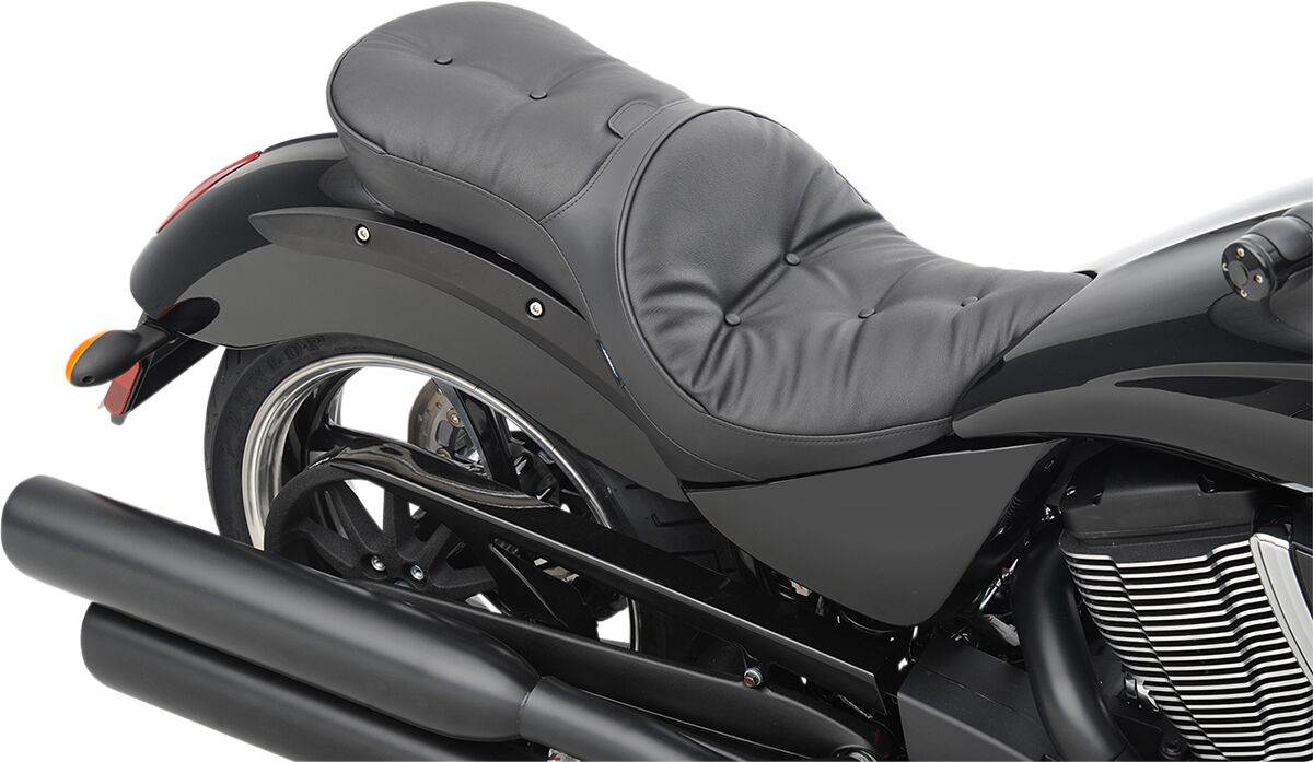 DRAG SPECIALTIES 0810-1607 Sella touring pelle profilo basso compatibile con schienalino Ez Glide II VICTORY	HIGH-BALL 106	03>17