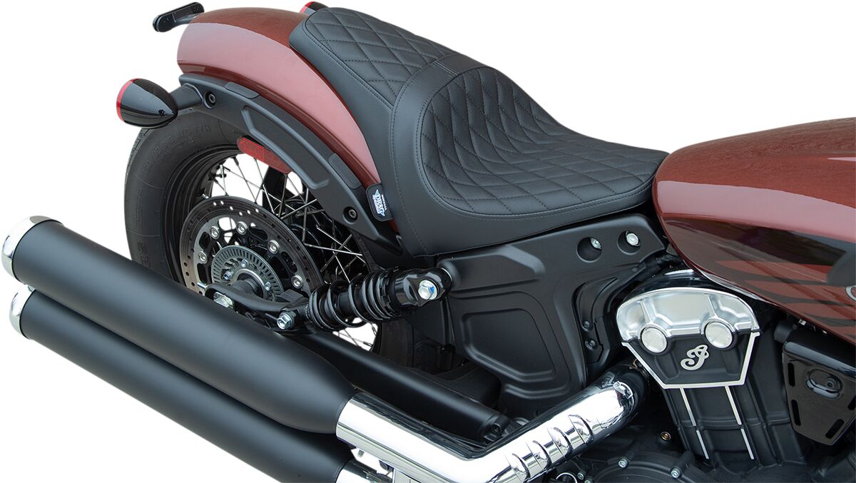DRAG SPECIALTIES 0810-2255 Sella singola 3/4 INDIAN SCOUT 69 ABS Bobber Twenty 18>24