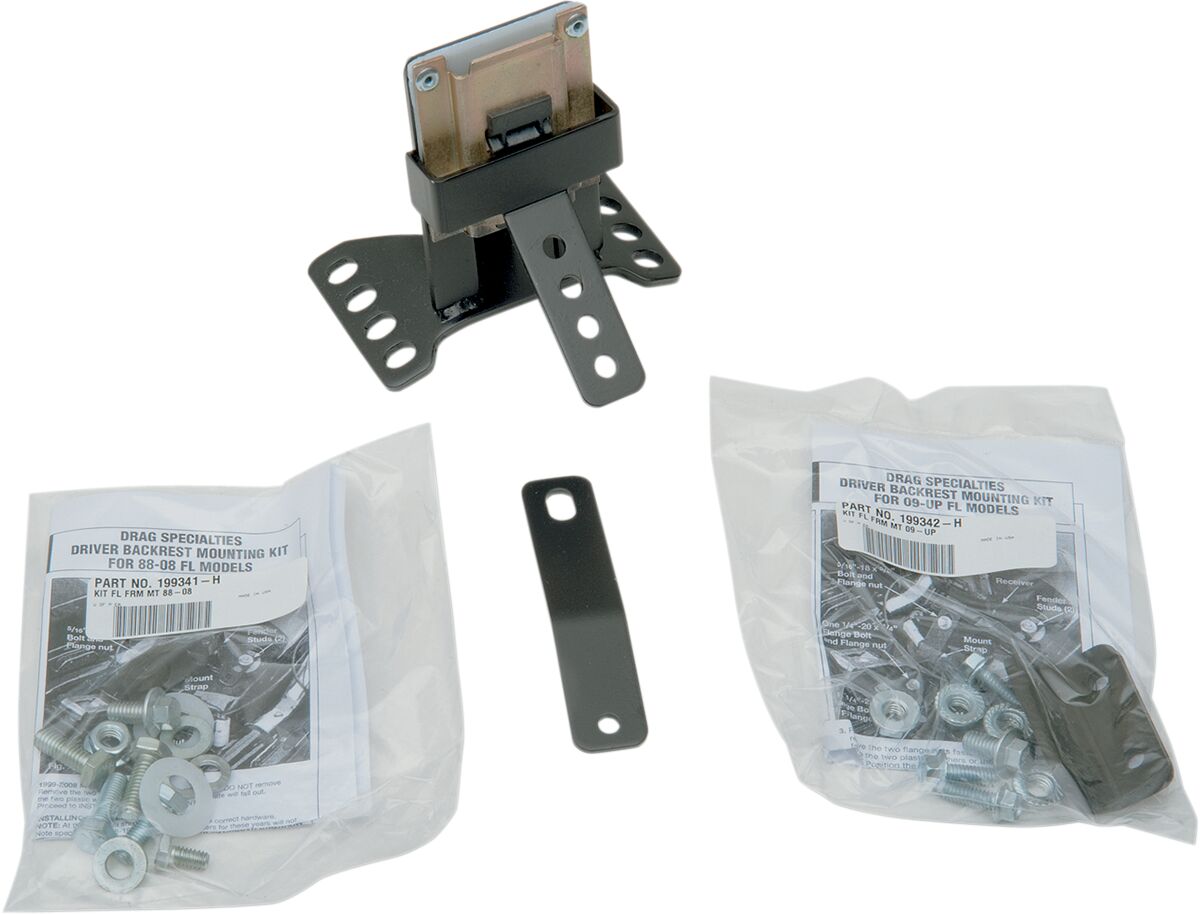 DRAG SPECIALTIES 0822-0163 KIT Meccanismo attacco SCHIENALINO PILOTA EZ Glide Harley Davidson FLHTK 1868 ABS Ultra Limited  86>21