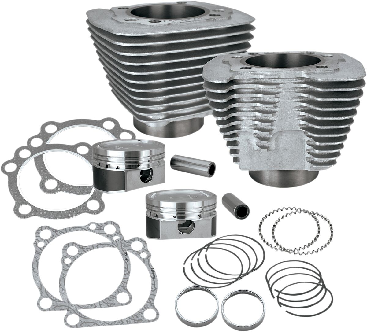 S&S CYCLE 910-0688 Kit cilindri cromo conversione 1200 cc Harley Davidson XL 883 Sportster Iron 86>22