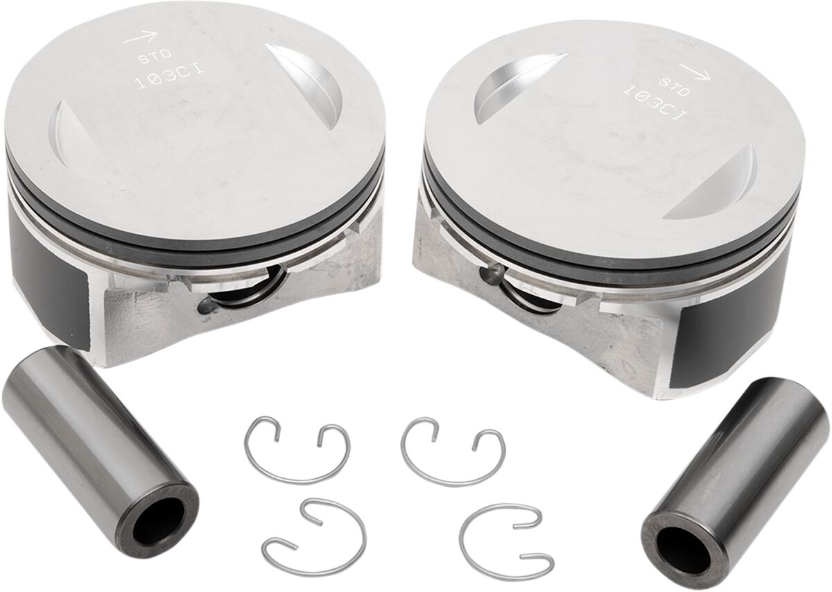 DRAG SPECIALTIES 21989-07+.005 Pistone di ricambio Harley Davidson FLD 1690 ABS 2012>14