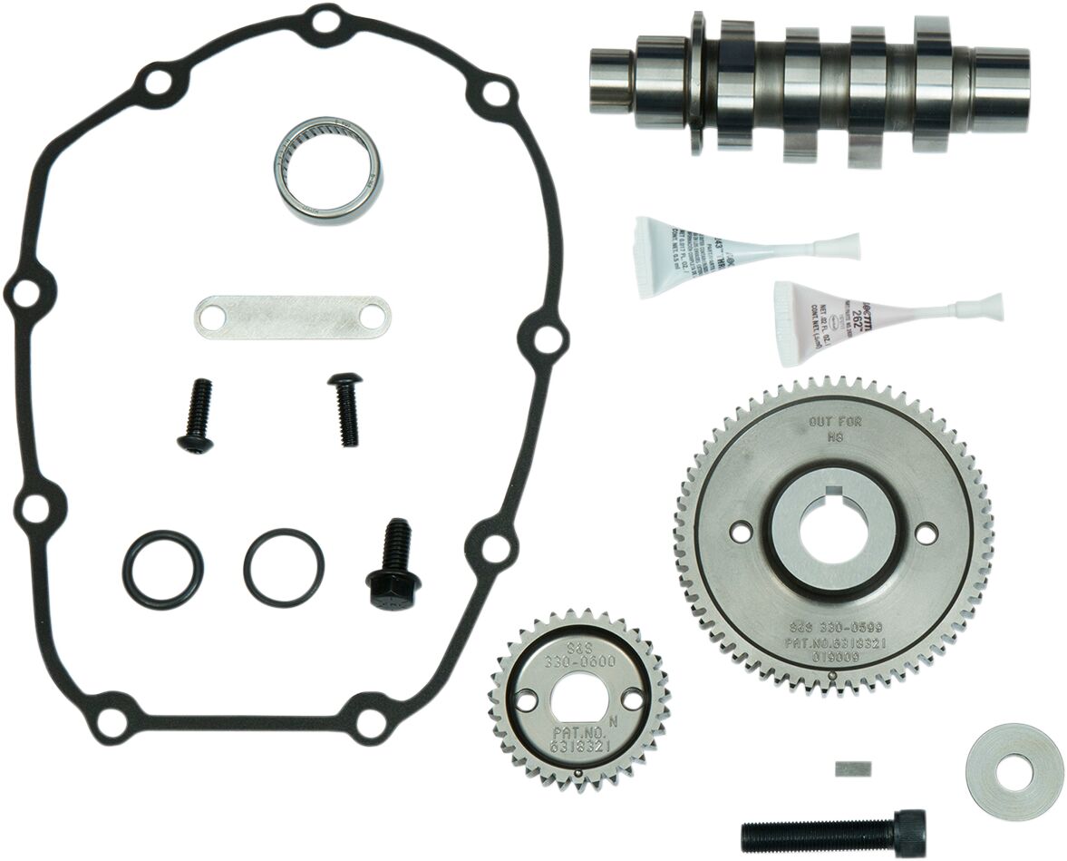S&S CYCLE 330-0645 Kit albero a camme azionate a ingranaggi 475G Harley Davidson FLRT 1868 ABS Freewheeler 114 17>25