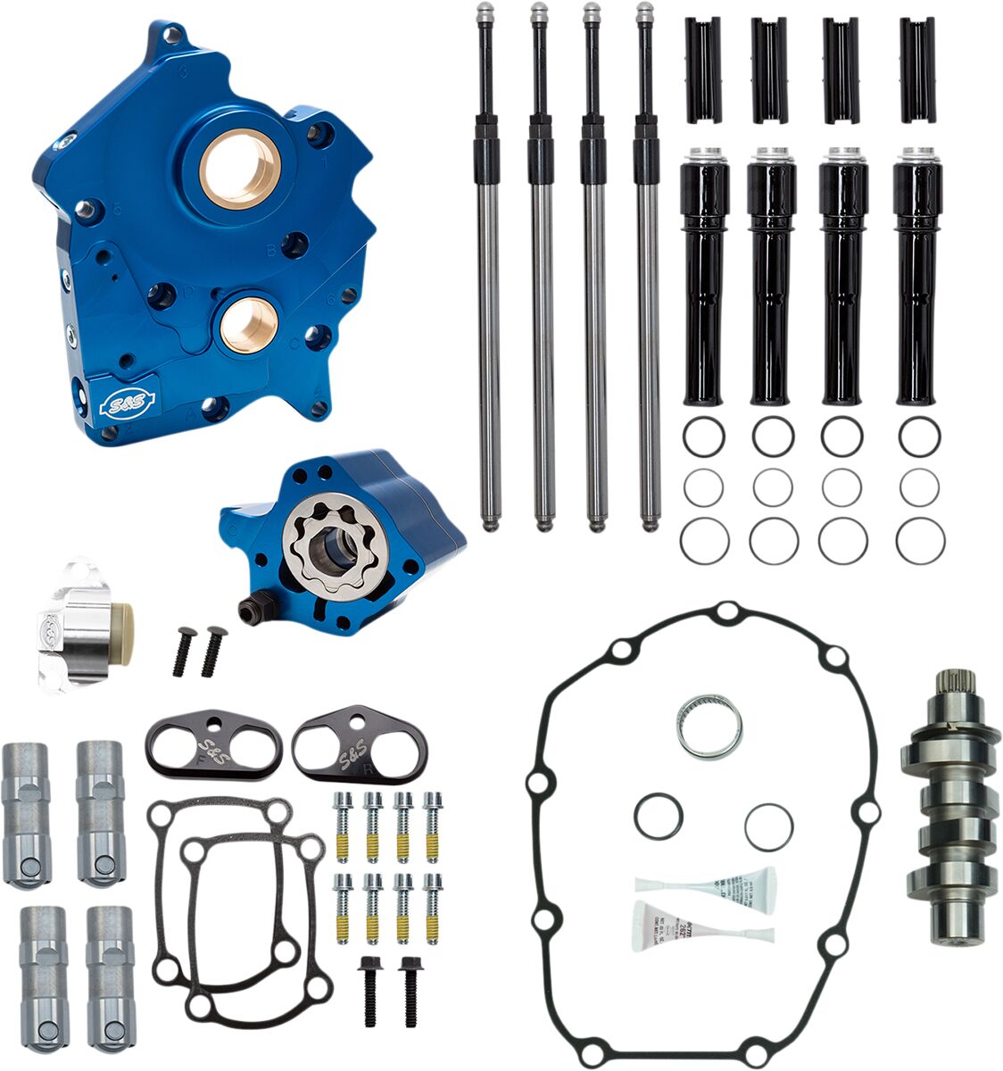 S&S CYCLE 310-1012B Kit camme per M8 Harley Davidson FLSTFI 1923 ABS Softail Fat Boy Gray Ghost 117 17>26