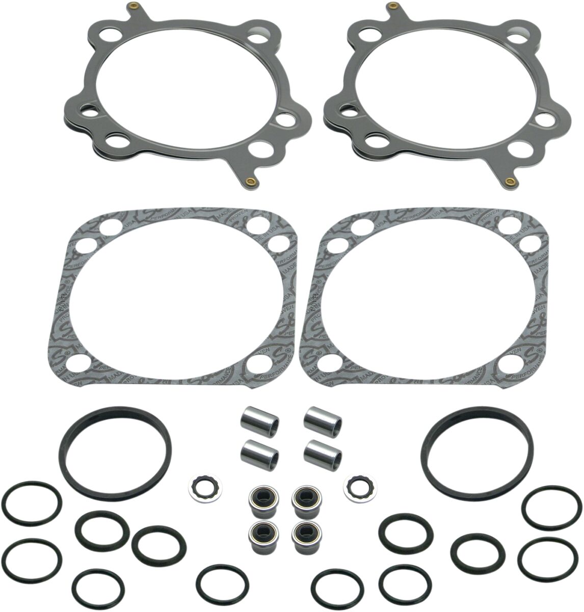 S&S CYCLE 90-9510 Kit guarnizioni smeriglio Harley Davidson FXDF 1690 Dyna Fat Bob 99>17