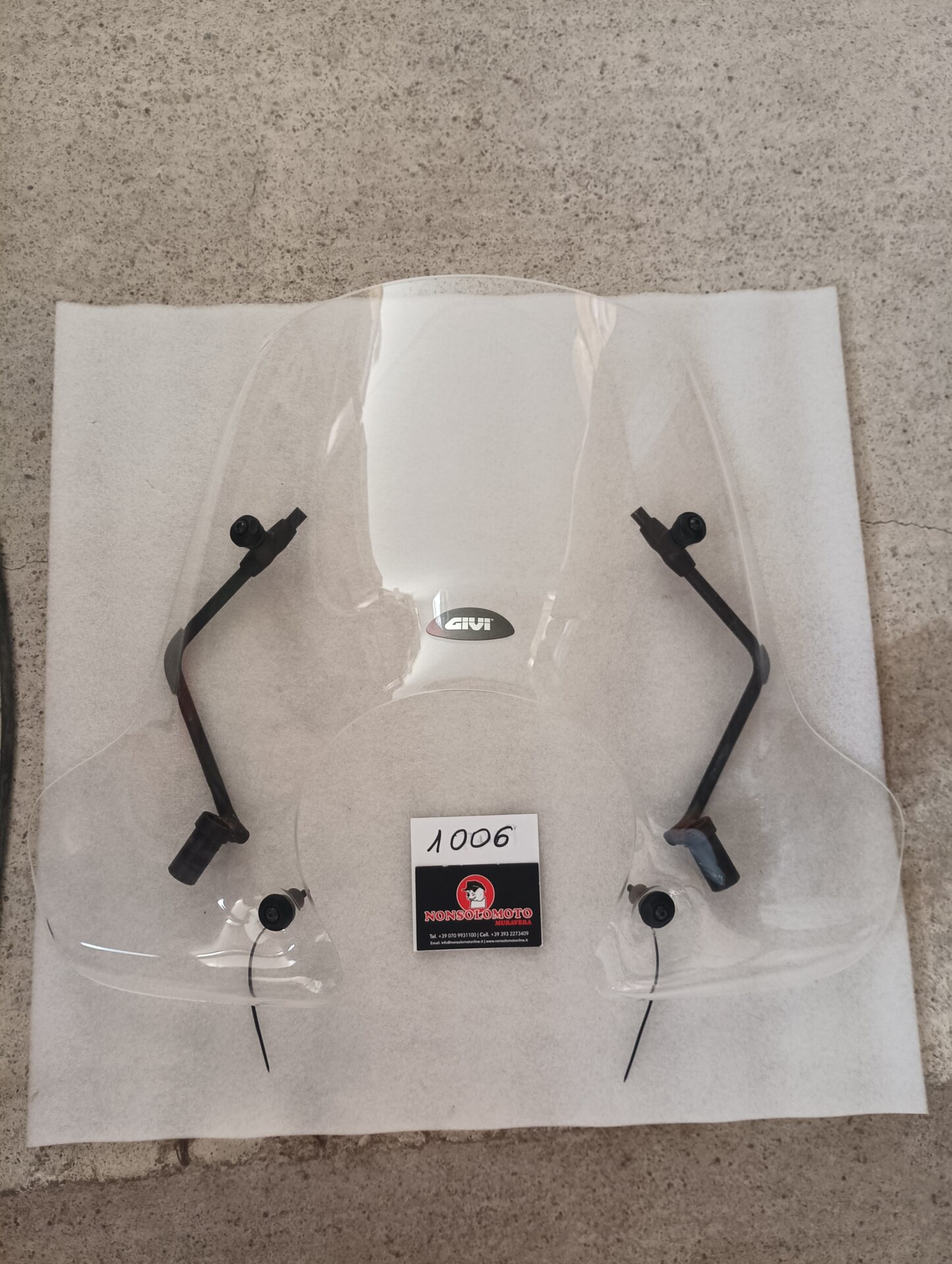PARABREZZA CON STAFFE PIAGGIO BEVERLY 500 2004  USATO !!
