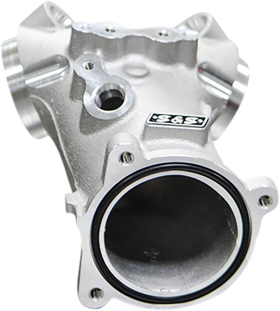 S&S CYCLE 160-0241A Collettore aspirazione CNC 55 mm Harley Davidson FLHTK 18...