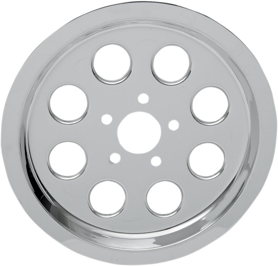 DRAG SPECIALTIES 80039 Inserto esterno cromato per puleggia posteriore Harley Davidson FLHR 1340 1994>98