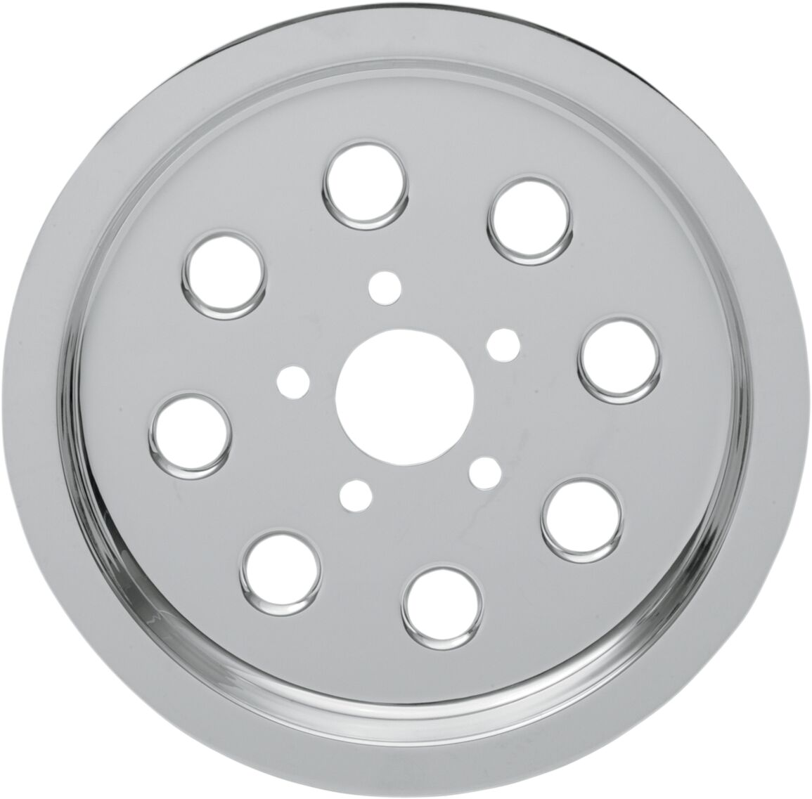 DRAG SPECIALTIES 75005 Inserto esterno cromato per puleggia posteriore Harley Davidson FLHR 1340 1994>98