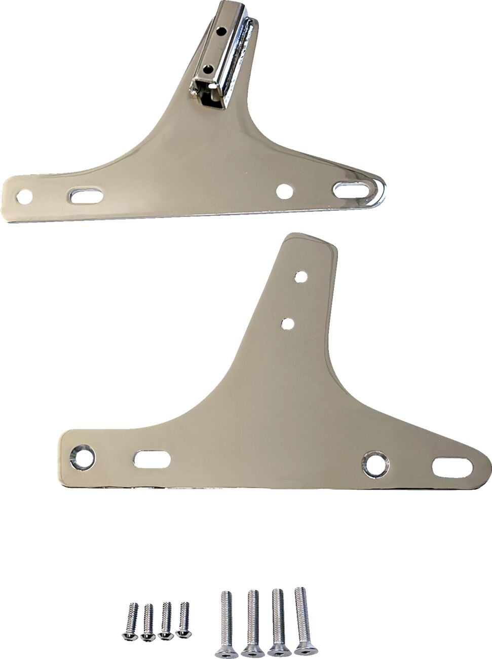 DRAG SPECIALTIES X08-0011C Piastre laterali per Sissy Bar Harley Davidson Electra Glide 1984