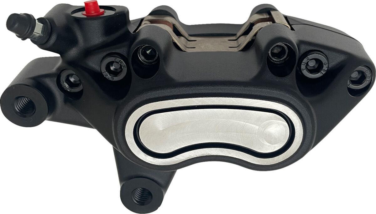 DRAG SPECIALTIES B16-0728MB Pinza freno Anteriore Harley Davidson FLSB 1750 ABS Softail Sport Glide 107 18>22
