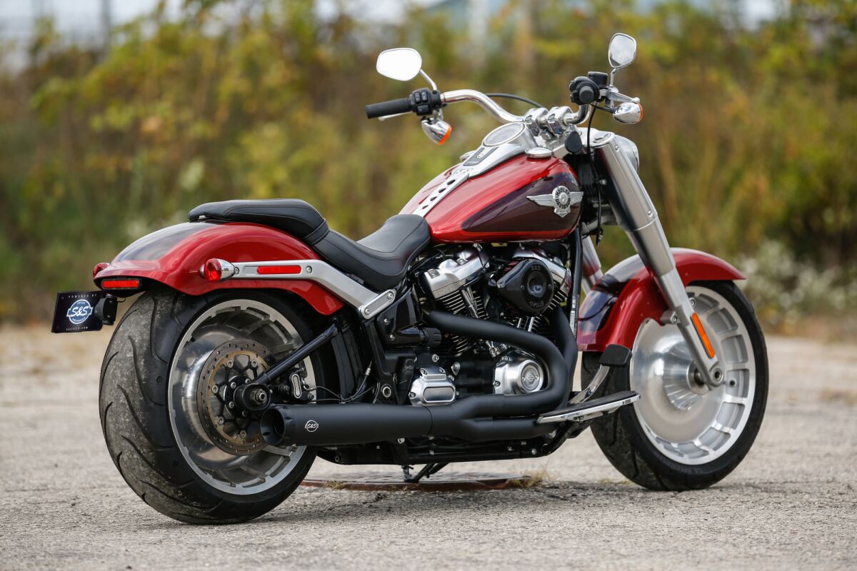 S&S CYCLE 550-0857 SCARICO COMPLETO SuperStreet 2:1 Harley Davidson FXBR 1923 ABS Softail Breakout 117 18>23