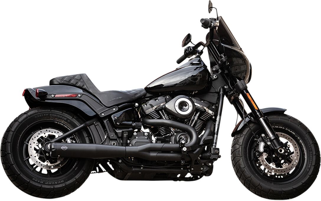 S&S CYCLE 550-0789B SCARICO COMPLETO SuperStreet 2:1 50 State Harley Davidson FXLRS 1923 ABS Softail Low Rider S 117 18>23