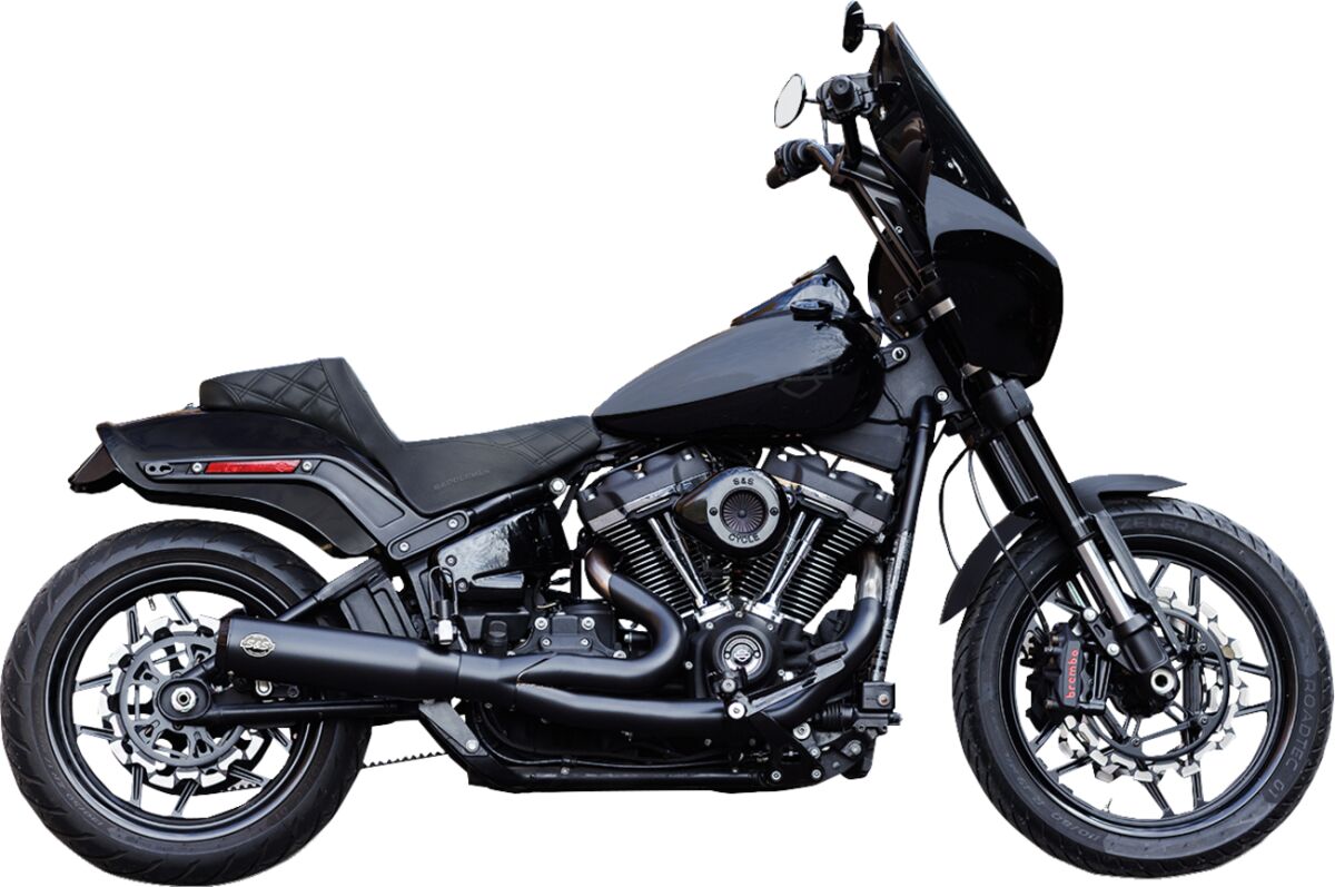 S&S CYCLE 550-1106 SCARICO COMPLETO 2-in-1 Qualifier Harley Davidson FXBR 1923 ABS Softail Breakout 117 18>23