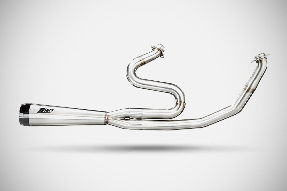 ZARD ZHD044S00SAR-P SCARICO COMPLETO 2 IN 1 Harley Davidson FXLRS 1923 ABS Softail Low Rider S 117 H.O. 25>26