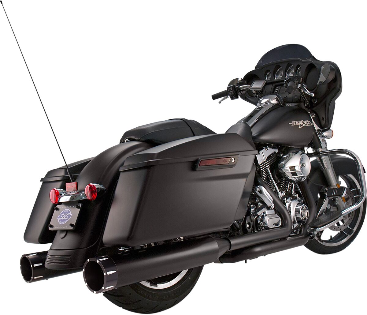 S&S CYCLE 550-0625 SILENZIATORI performance MK45 4-1/2″ Harley Davidson FLTRX 1690 ABS Road Glide 84>16
