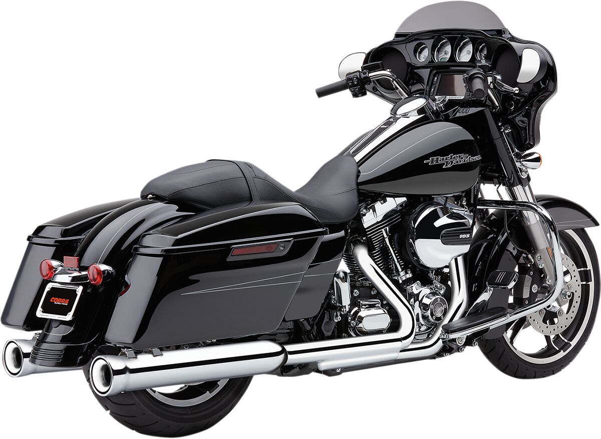 COBRA 6107 Silenziatori slip-on Neighbor Hater Harley Davidson FLHXS 1690 ABS Street Glide Special 95>16