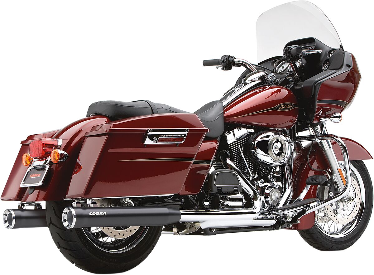 COBRA 6070RB Silenziatori slip-on RPT da 3″ Harley Davidson FLHXS 1690 ABS Street Glide Special 95>16