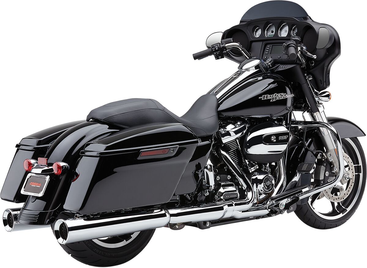 COBRA 6214 SILENZIATORI Powr-Flo Slip-On Harley Davidson FLTRX 1923 ABS	Road Glide 117 17>26
