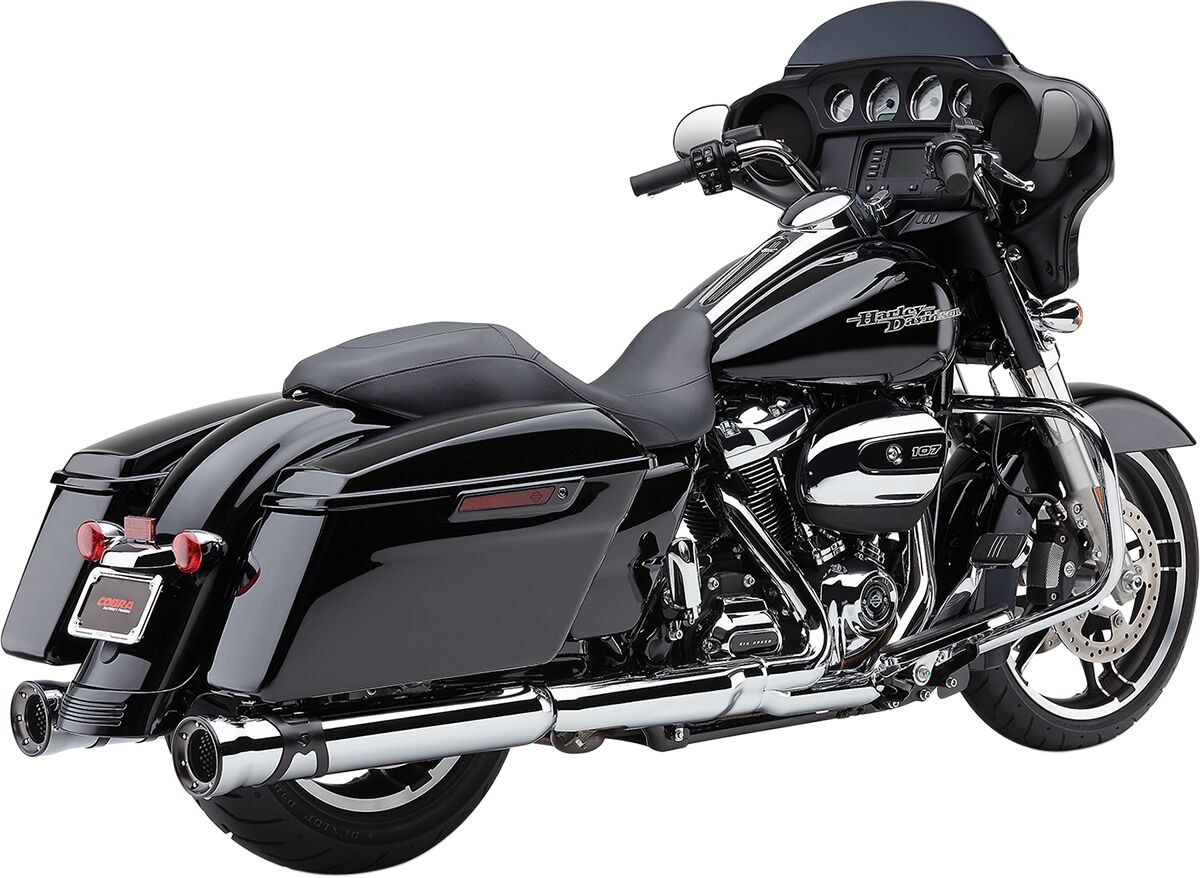 COBRA 6216 Silenziatori slip-on Race Pro Harley Davidson FLHXSE 1977 ABS Street Glide CVO 121 17>26