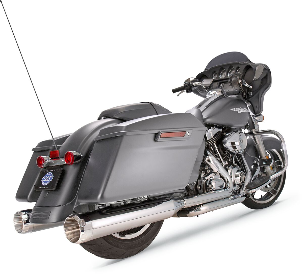 S&S CYCLE 550-0665 SILENZIATORI MK45 Performance 4-1/2″ Harley Davidson FLHRXS 1868 ABS Road King Special 114 17>25