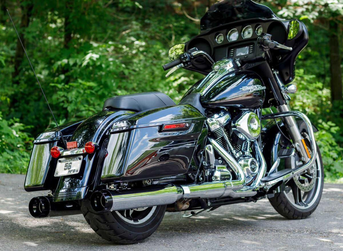 S&S CYCLE 550-0664 SILENZIATORI MK45 Performance 4-1/2″ Harley Davidson FLTRX 1923 ABS Road Glide 117 17>25