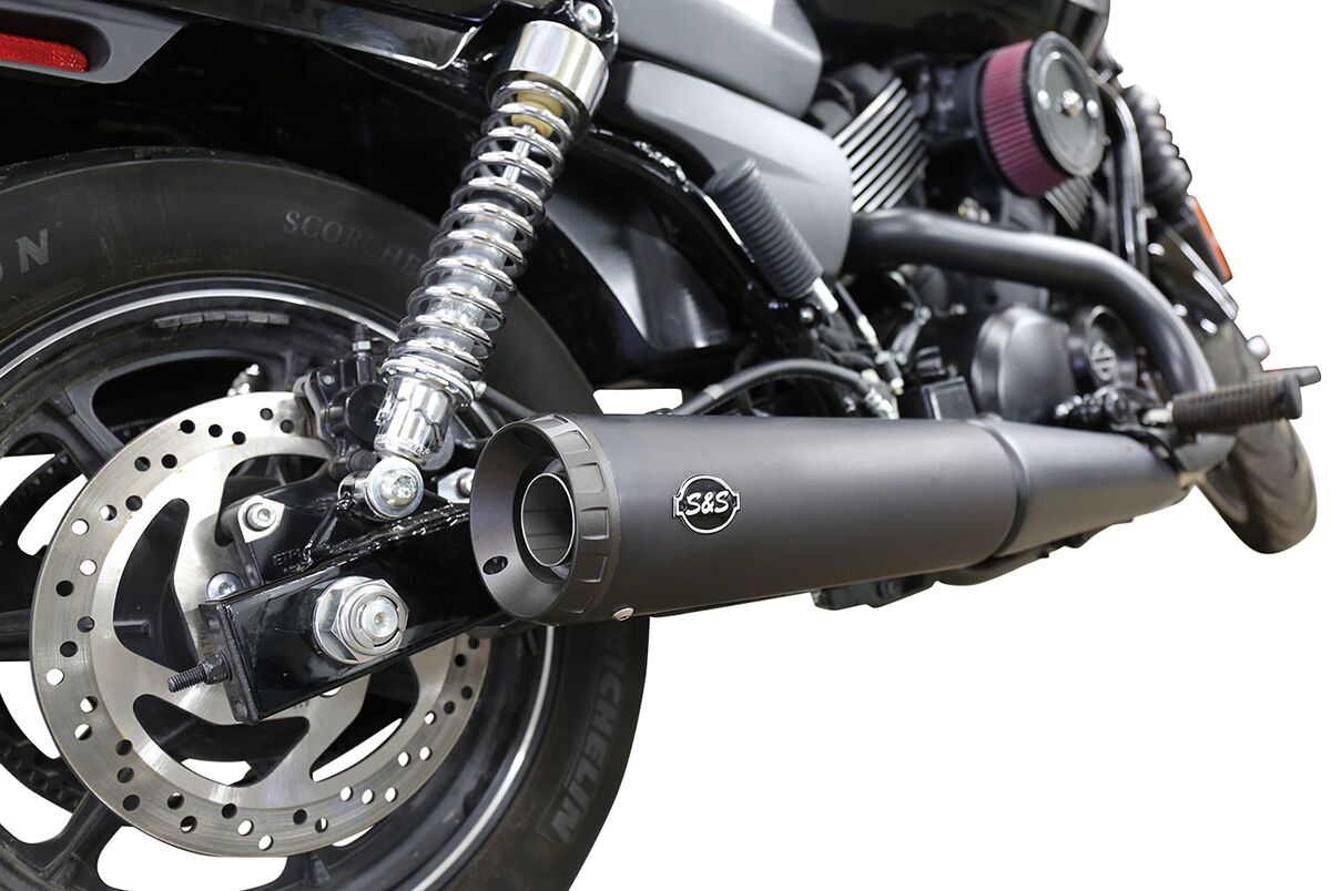 S&S CYCLE 550-0703 SILENZIATORE Slip-On Grand National Harley Davidson XG 750 A Street Rod 15>20