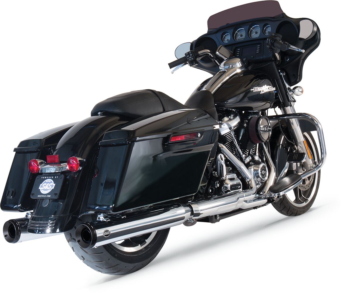 S&S CYCLE 550-0693 SILENZIATORI Slip-On Grand National Harley Davidson FLHRXS 1868 ABS Road King Special 114 17>25