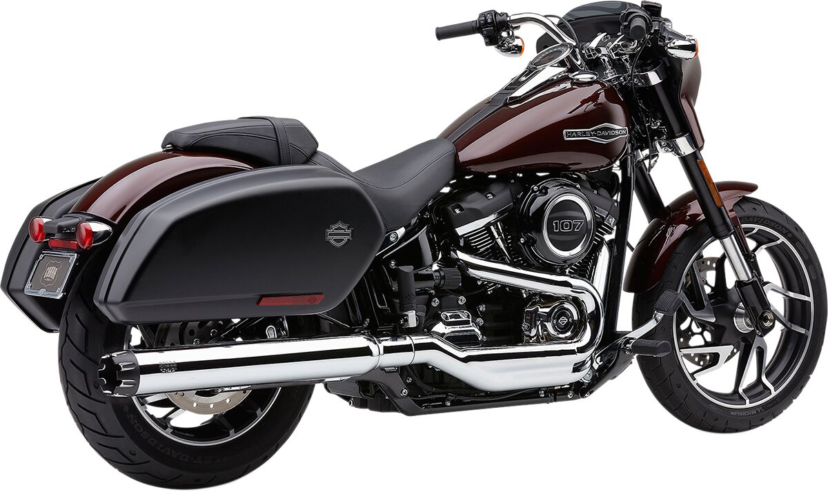 COBRA 6521 SILENZIATORI Slip-On Neighbor Hater Dual Cut Harley Davidson	FLSB 1750 ABS	Softail Sport Glide 107 18>21
