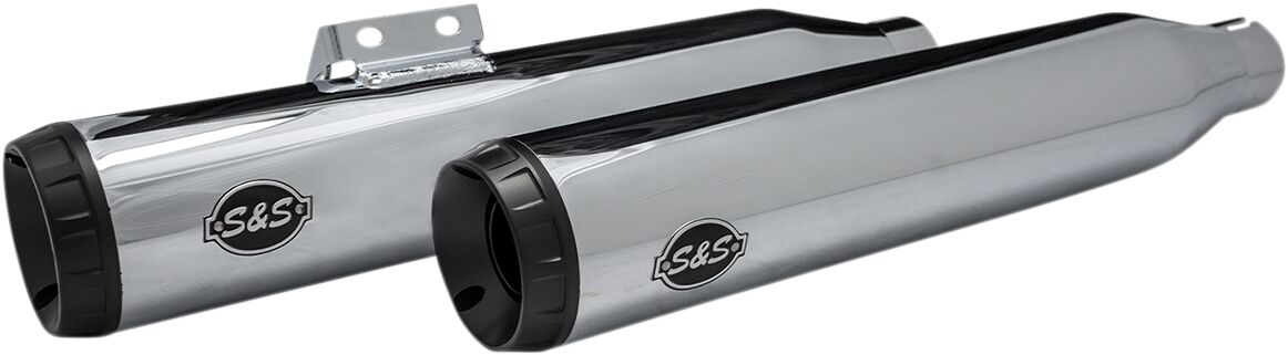 S&S CYCLE 550-0826 SILENZIATORI Grand National Slip-On Harley Davidson FLDE 1750 ABS Softail Deluxe 107 18>20