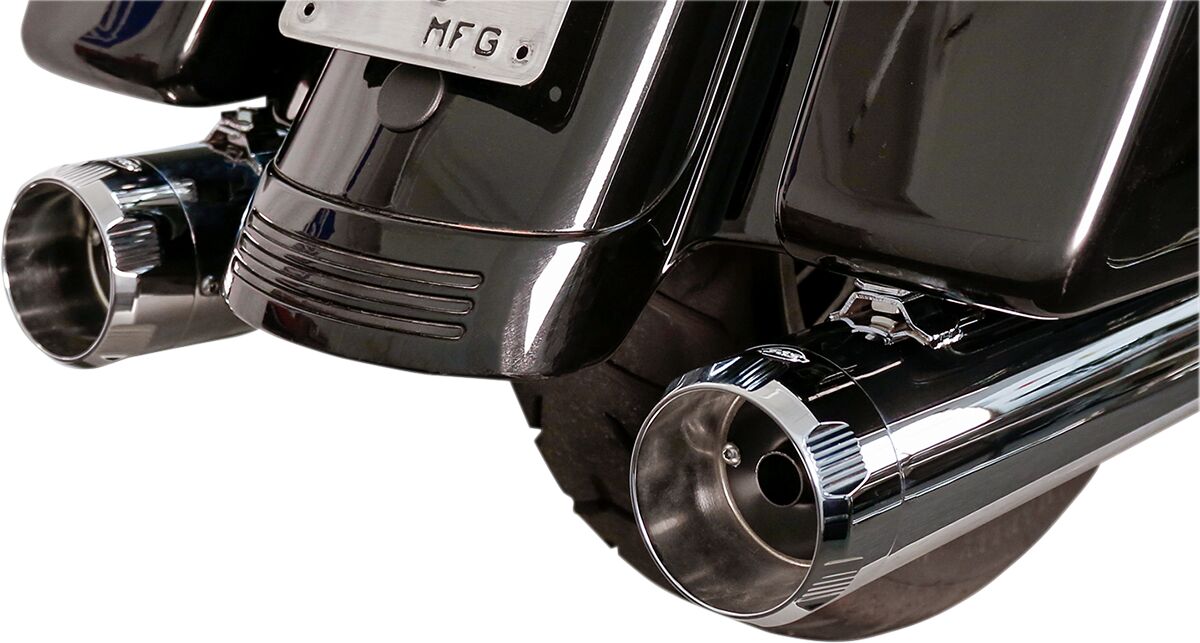 S&S CYCLE 550-0861 Silenziatori slip-on Mk45 Harley Davidson FLTRXS 1868 ABS Road Glide Special 114 17>20