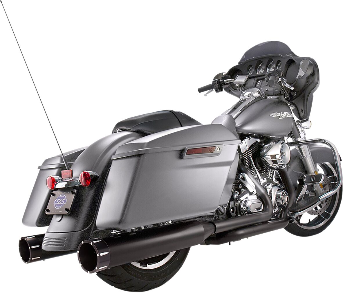 S&S CYCLE 550-0865 Silenziatori slip-on Mk45 Harley Davidson FLTRXS 1868 ABS Road Glide Special 114 17>20