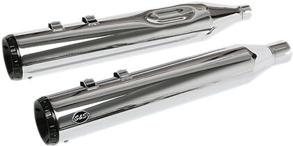 S&S CYCLE 550-0991 SILENZIATORI hi Slip-On GNX Harley Davidson FLHX 1923 ABS Street Glide 117 17>25
