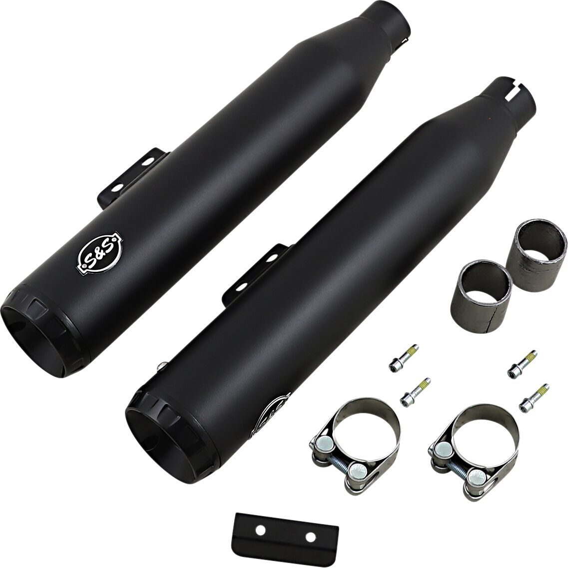 S&S CYCLE 550-0754B SILENZIATORI Slip-On Grand National 50 State Harley Davidson FXBR 1923 ABS Softail Breakout 117 18>23