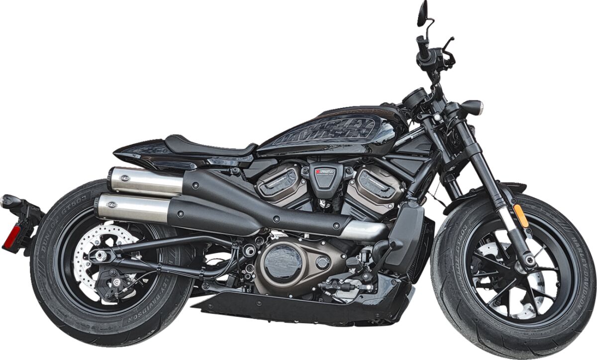 S&S CYCLE 550-1111 Silenziatori Slip-On Grand National  Harley Davidson RH 1250 S ABS Sportster S 21>25