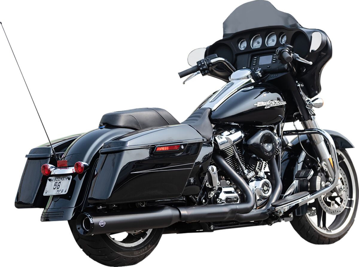 S&S CYCLE 550-1141 Kit conversione scarico 2-into-1 Swindler Harley Davidson FLHXSE 1977 ABS Street Glide CVO 121 17>25