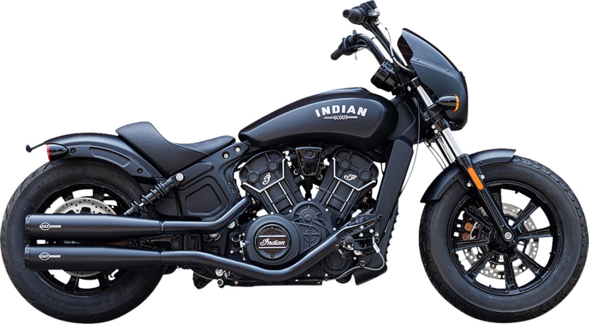 S&S CYCLE 4110-266-R Silenziatori slip-on Grand National INDIAN	SCOUT 60 ABS Sixty 19>23