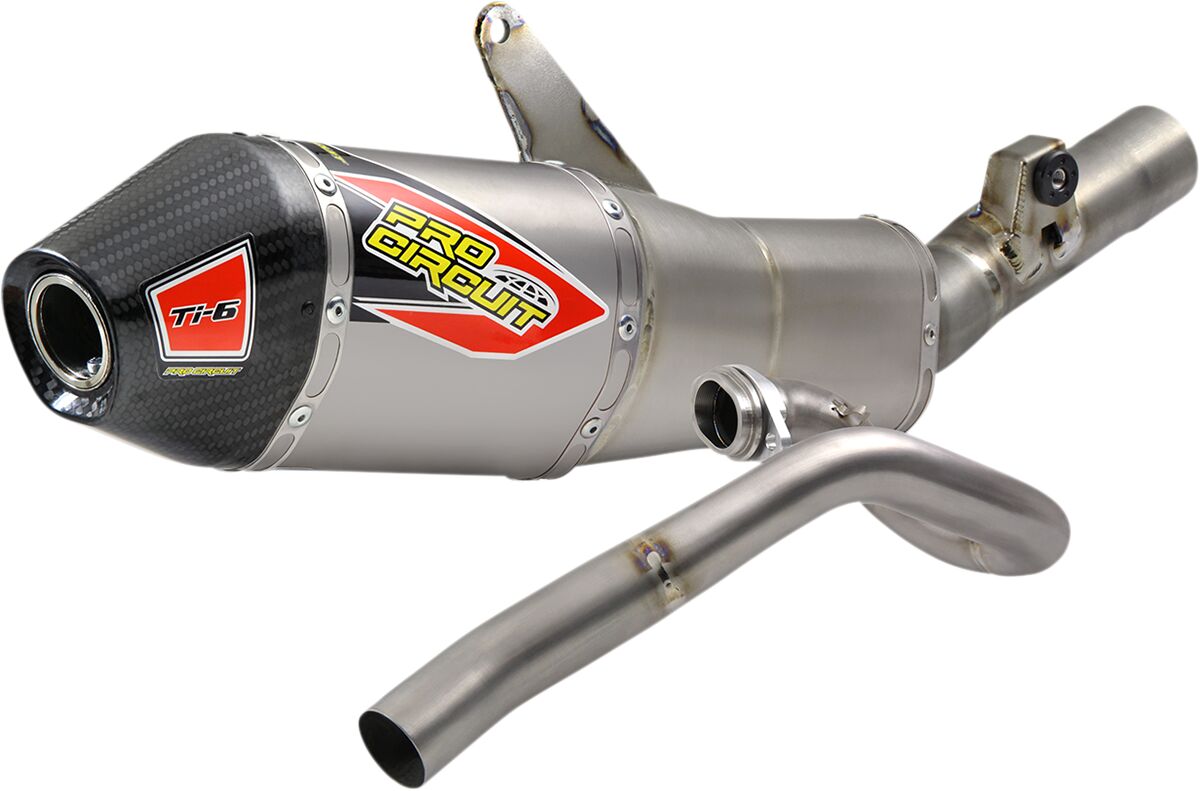 PRO CIRCUIT   0312145F SCARICO COMPLETO TI-6 TITANIO HONDA	CRF 450 R 21>24