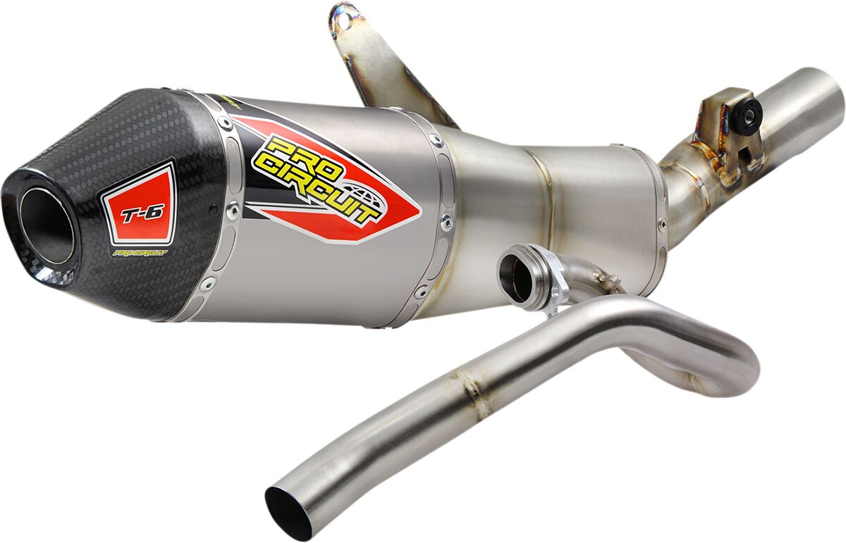 PRO CIRCUIT 0112145H SCARICO COMPLETO T-6 SS/TI/CF HONDA CRF 450 RX	21>26