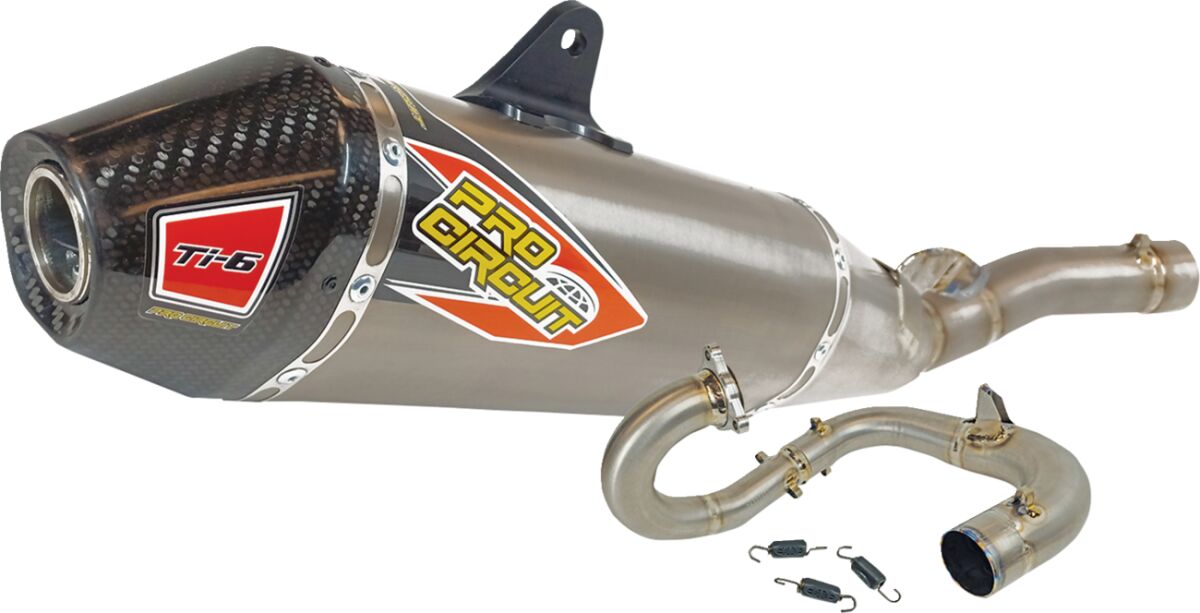 PRO CIRCUIT 0332345F SCARICO COMPLETO T-6 BC ACCIAIO INOX TITANIO YAMAHA YZ 450 F 23>25