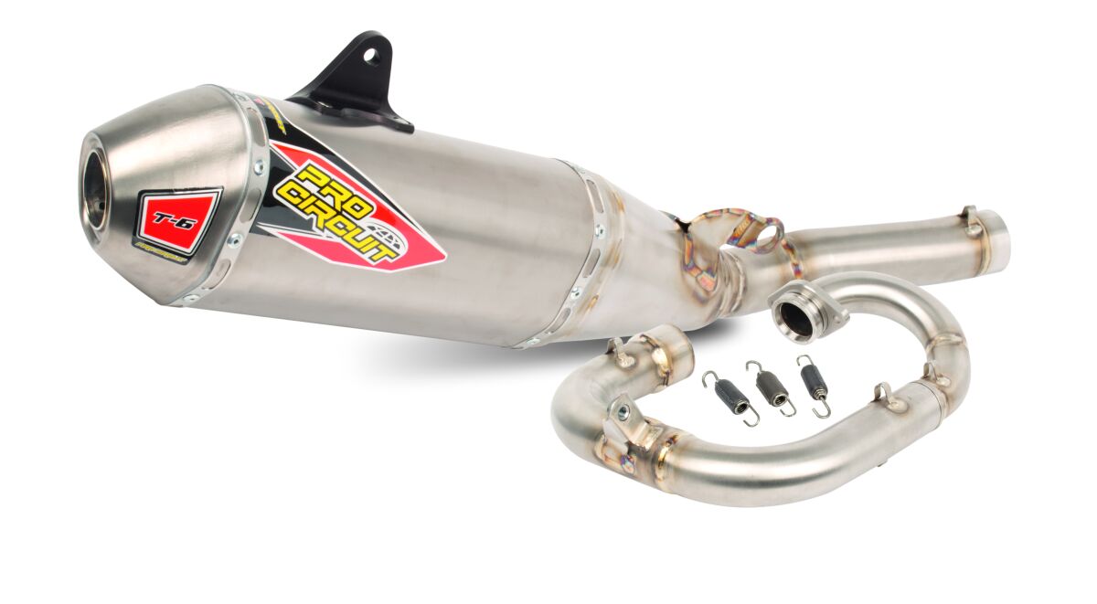 PRO CIRCUIT  0132525H SCARICO COMPLETO T-6 BC ACCIAIO INOX TITANIO YAMAHA YZ 250 FX 19>26