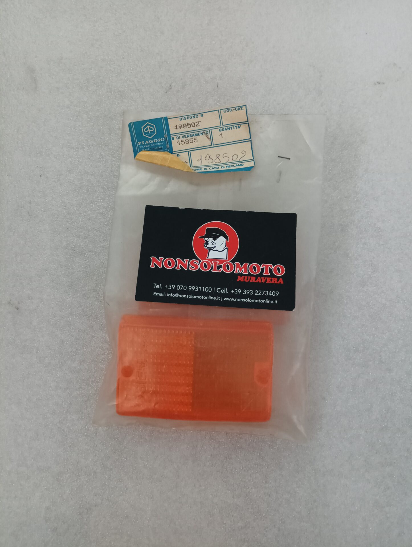 GEMMA FRECCIA POST DX PIAGGIO VESPA 50 PK ART 198502